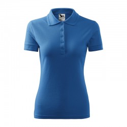 Malfini Дамска тениска Polo 210, размер M, синя - Декорации