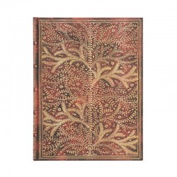 Paperblanks Тефтер Wildwood, 180 х 230 mm, широки редове, твърда корица, 72 листа - Канцеларски материали