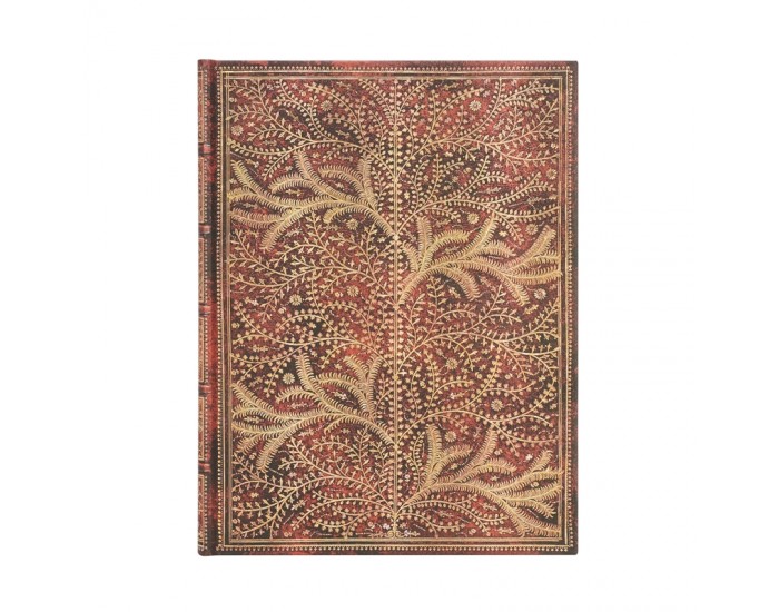 Paperblanks Тефтер Wildwood, 180 х 230 mm, широки редове, твърда корица, 72 листа