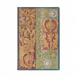 Paperblanks Тефтер Vox Botanica, Mini, широки редове, мека корица, 104 листа - Канцеларски материали