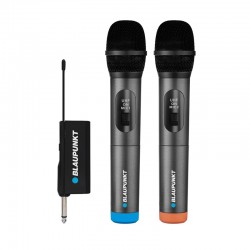 Blaupunkt Комплект микрофони WM60UDB, безжични 16 канални, 2 броя - Офис
