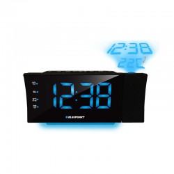 Blaupunkt Радио часовник CRP81USB, FM радио, USB, с прожекция, черен - Офис техника