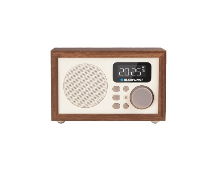 Blaupunkt Радио HR5BR, FM/SD/USB/AUX, с часовник и аларма, 1 W