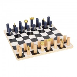 Small Foot Игри шах и табла, златно издание, 28 х 28 х 1 cm - Изкуство и забавление