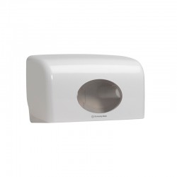 Kimberly-Clark Диспенсър за тоалетна хартия Aquarius 6992, бял - Kimberly-Clark