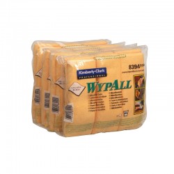 WypAll Микрофибърна кърпа 8394, 40 х 40 cm, жълта, 6 броя - Продукти за баня и WC