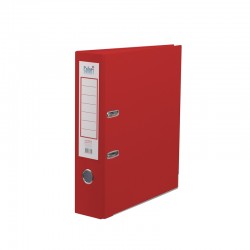 Colori Класьор, 8 cm, PP, с метален кант, червен - Канцеларски материали
