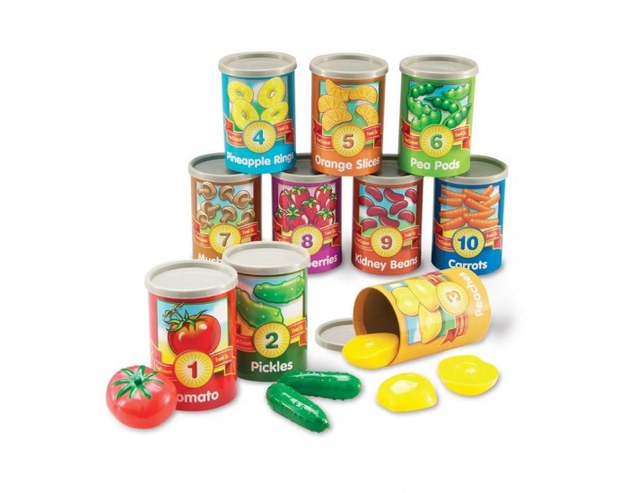 Learning Resources Консерви за броене, от 1 до 10 Learning Resources Консерви за броене, от 1 до 10