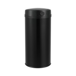 Сензорна кофа за боклук 42L,  неръждаема стомана, черна - Кухненски аксесоари