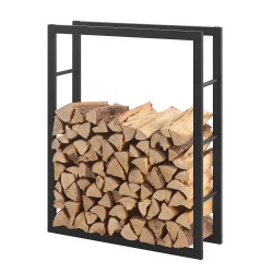 Стойка за съхранение на дърва за огрев,80x100x25см - Градина
