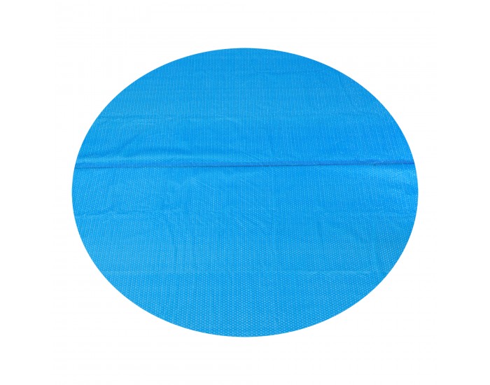 Покривало за басейн, 488см, кръгло, синьо