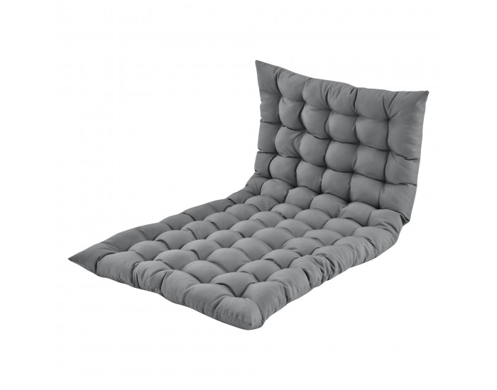 Възглавница за под Espoo, размери 120x60cm,  Вътрешно светло сив цвят