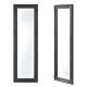 Стенно огледало Livorno 132 x 42 x 3,5 cm с рамка от евкалиптово дърво тъмносиво Стенно огледало Livorno 132 x 42 x 3,5 cm с рамка от евкалиптово дърво тъмносиво