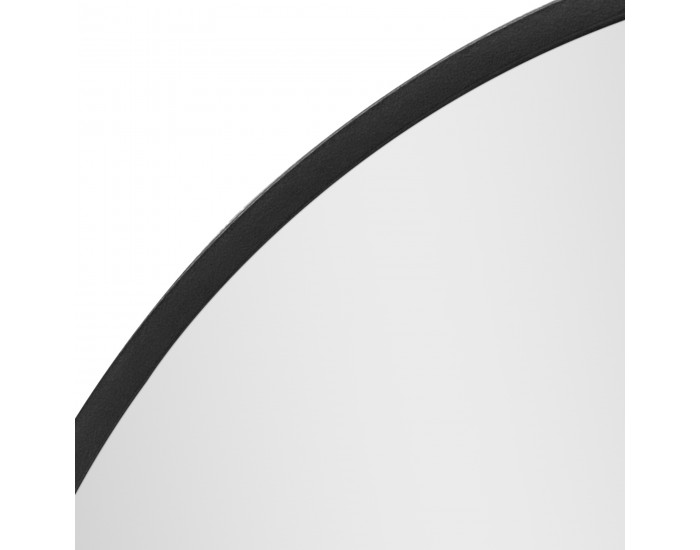 Стенно огледало Modugno, размери 60см,  черен цвят