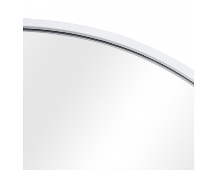 Стенно огледало Modugno,  40см,  бял цвят