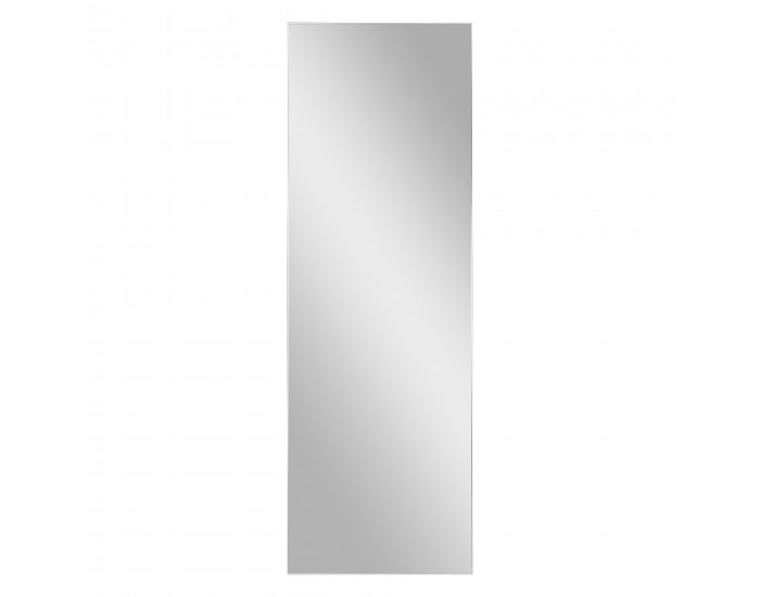 Стоящо огледало Barletta, размери 150x35 см, Бял цвят