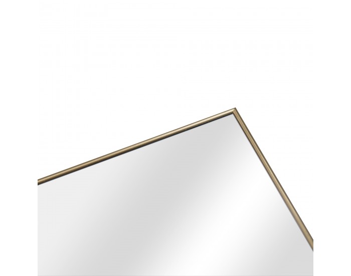 Стойка за огледало Barletta, размери 150x35 см, цвят на рамката злато
