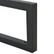 Комплект рамки от 2 бр., размер 45x20 см,  черен цвят