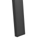 Комплект рамки за маса от 2 бр, размери . 55/75x72 см,  черен цвят