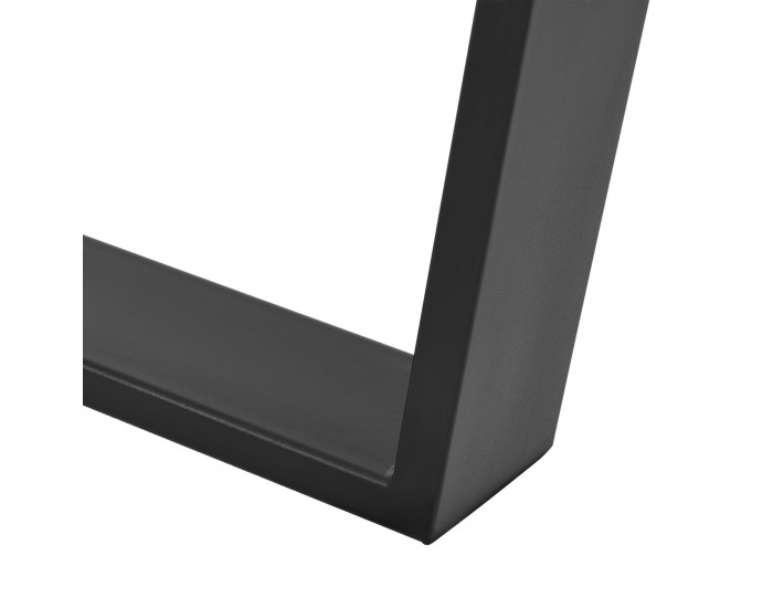 Комплект рамки за маса от 2 броя, размери 55 - 75 x 72 см,  стоманени,  черно матово цвят