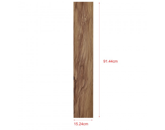 Винилова/PVC подова настилка, самозалепващ се ламинат, Classic Warm Oak, 0,975 m²