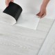 Винилова/PVC подова настилка, самозалепващ се ламинат, White, 3,92 m²