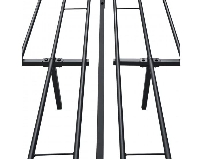 Метално легло  Laos, Черно, синтерована стомана   160 х 200 cm