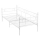 Метално легло Kerava, размери  90x200 см,  Бял цвят