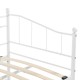 Легло Arjeplog, размери 90x200 см,  до 150 кг,  Бяло