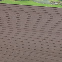 Пълен комплект дъски,  WPC Deilingen,  46m² , Тъмнокафяв цвят - Материали за декорация