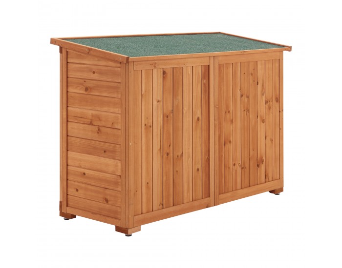 Навес за инструменти Kerteminde, размери 88 x 128 x 50 cm,  Борово дърво