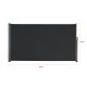 Страничен сенник, размери 180х300см,  Черен цвят