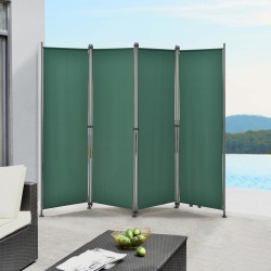 Преградна стена Outdoor, размери 170x215 см,  Тъмно зелен цвят - Sonata G
