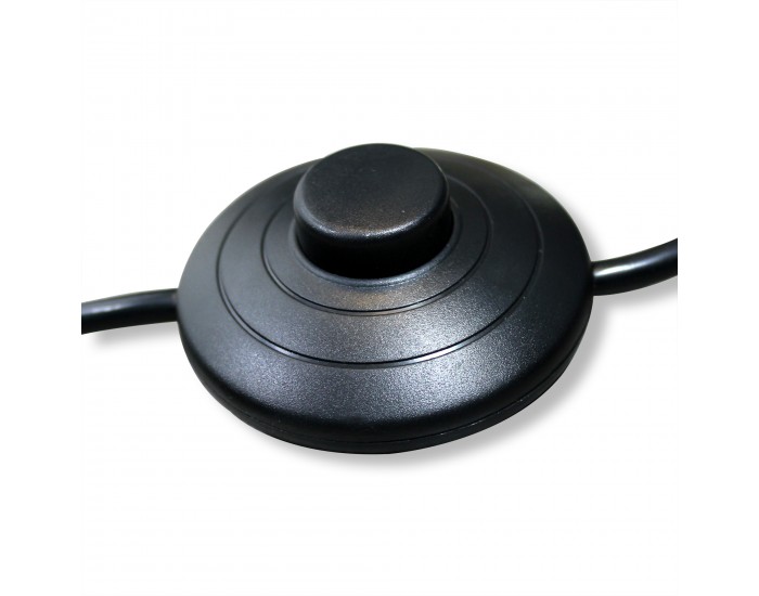 Елегантна интериорна лампа със стойка - Spheric Black 1 x E27 - 60W -Хром/ черен Елегантна интериорна лампа със стойка - Spheric Black 1 x E27 - 60W -Хром/ черен