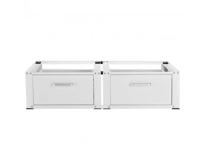Поставка за пералня 2-сгъваема Heyen,  с 2 чекмеджета,  150 кг,  бял цвят
