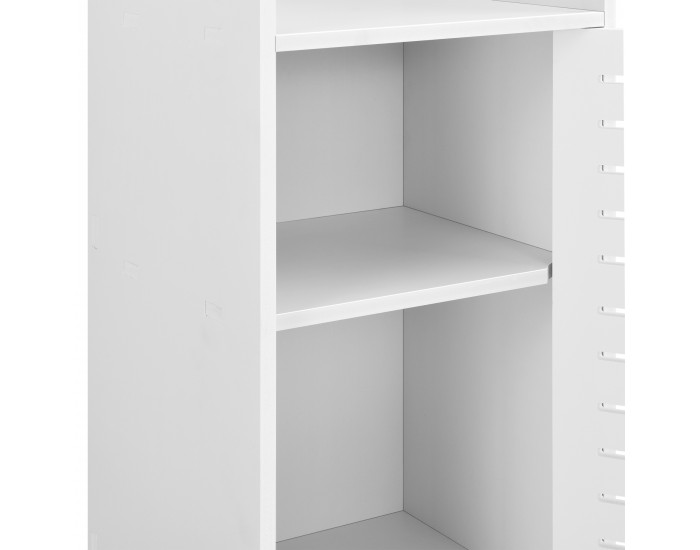 Шкаф за баня Svanvik, размери 72x32x32 см,  Бял цвят