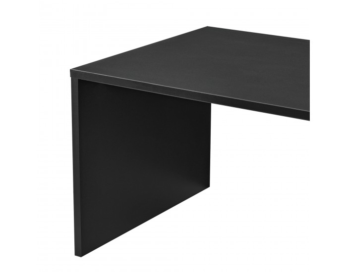 Маса за кафе Bollnäs, размери 90x45x35 см, рафт Черен