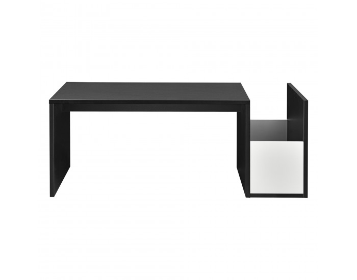 Маса за кафе Bollnäs, размери 90x45x35 см, рафт Черен