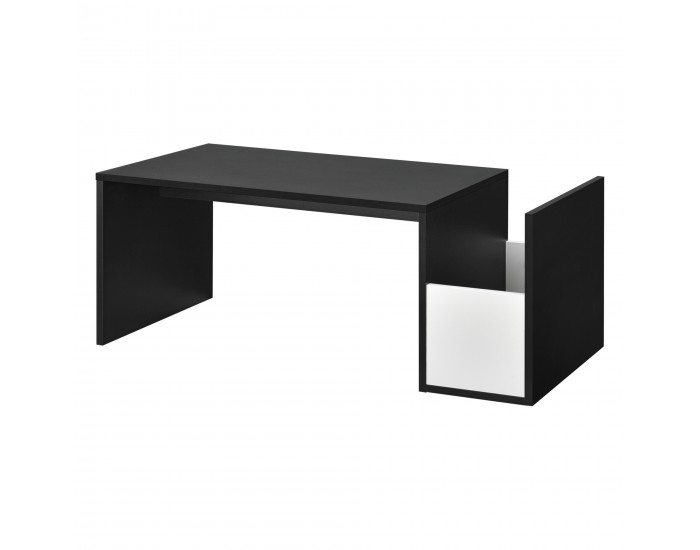 Маса за кафе Bollnäs, размери 90x45x35 см, рафт Черен