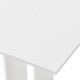 Трапезна маса  Lindesnes, 65 x 65 x 78 cm, ПДЧ, бяла