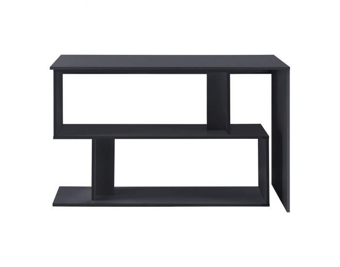 Бюро с рафтове Arendal,  форма L, ПДЧ, тъмносив, 76,5 x 120 x 50 cm Бюро с рафтове Arendal,  форма L, ПДЧ, тъмносив, 76,5 x 120 x 50 cm