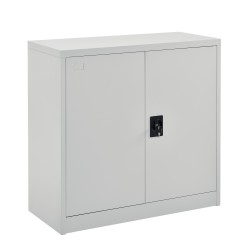 Шкаф за картотеки Molise, размери 90x40x90см, стомана Светлосив цвят - Шкафове, Витрини, Модулни секции