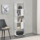 Етажерка Aneby, размери 159x45x24см, с 5 рафта, Бял цвят Етажерка Aneby, размери 159x45x24см, с 5 рафта, Бял цвят