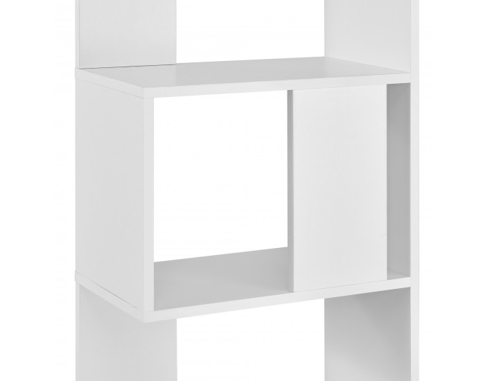 Етажерка Aneby, размери 159x45x24см, с 5 рафта, Бял цвят Етажерка Aneby, размери 159x45x24см, с 5 рафта, Бял цвят