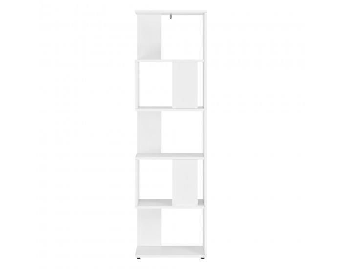 Етажерка Aneby, размери 159x45x24см, с 5 рафта, Бял цвят Етажерка Aneby, размери 159x45x24см, с 5 рафта, Бял цвят