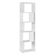 Етажерка Aneby, размери 159x45x24см, с 5 рафта, Бял цвят Етажерка Aneby, размери 159x45x24см, с 5 рафта, Бял цвят