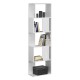 Етажерка Aneby, размери 159x45x24см, с 5 рафта, Бял цвят Етажерка Aneby, размери 159x45x24см, с 5 рафта, Бял цвят