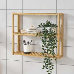 Бамбукова етажерка Örnsköldsvik, размери  60x15x54см  - Промоции