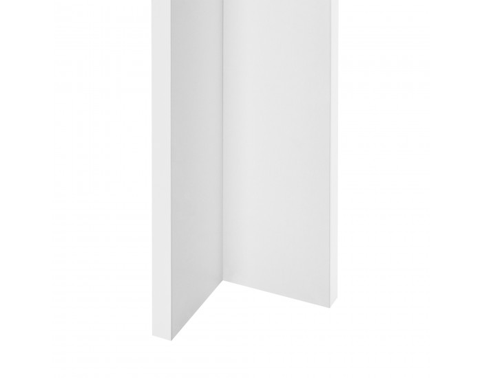 Трапезна маса Algermissen, размери 80x80x76 см, за 4 души, тъмно сиво, бяло цвят