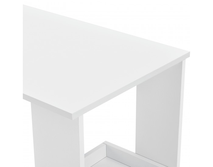 Бар маса Сьолвесборг, размери 120x45x106см,  за стенен монтаж,  Бял цвят